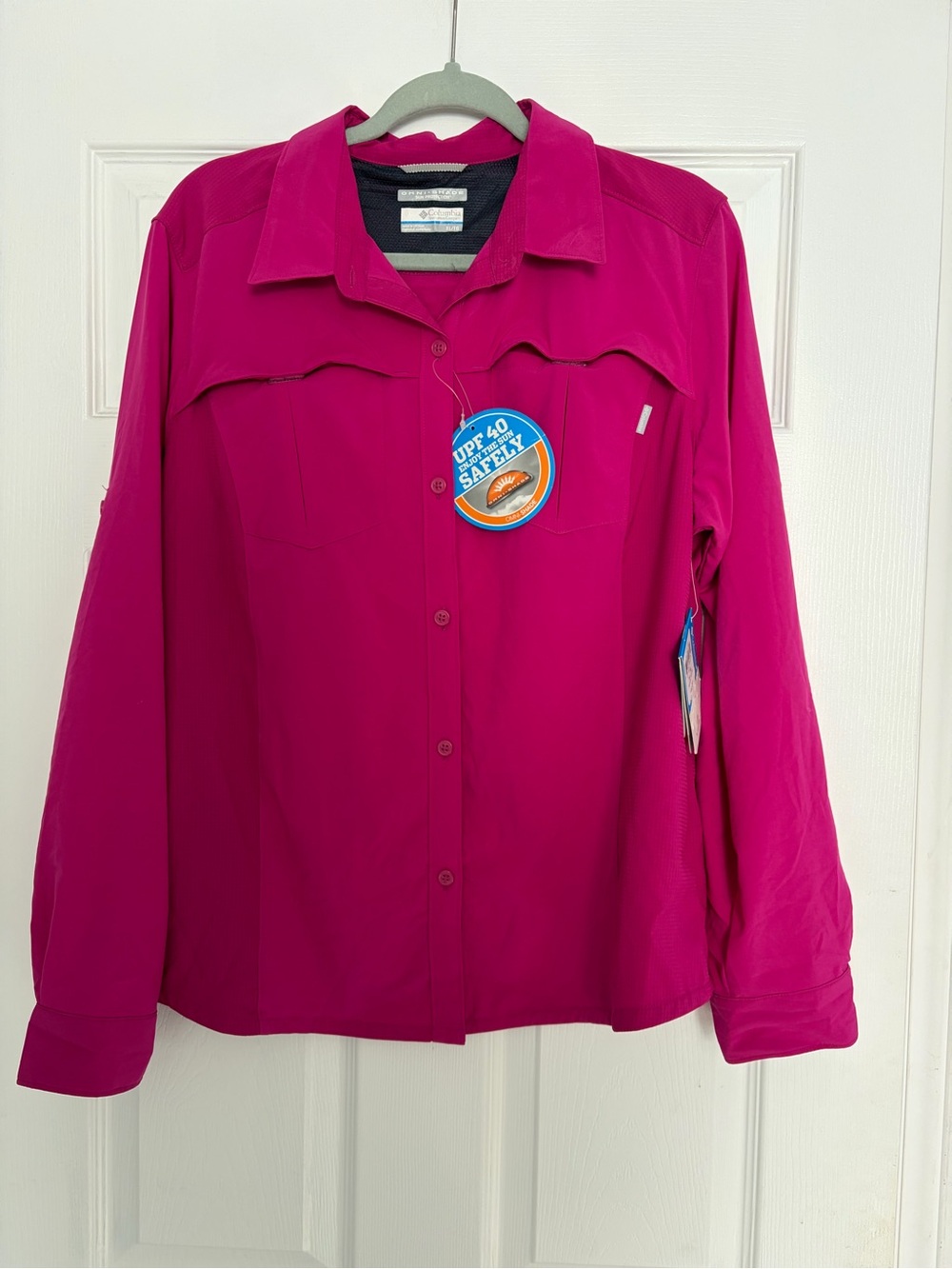 Columbia Women's Long Sleeve Button-Front Sun Shirt